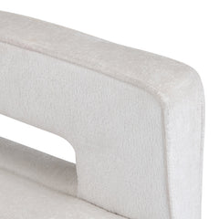 Banks White Accent Chair - Ornate Home