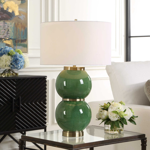 Banner Green Spheres Table Lamp - Ornate Home