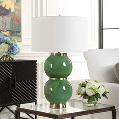 Banner Green Spheres Table Lamp - Ornate Home