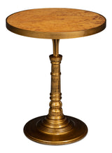 Banner House Gold Side Table - Ornate Home