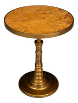 Banner House Gold Side Table - Ornate Home