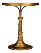 Banner House Gold Side Table - Ornate Home