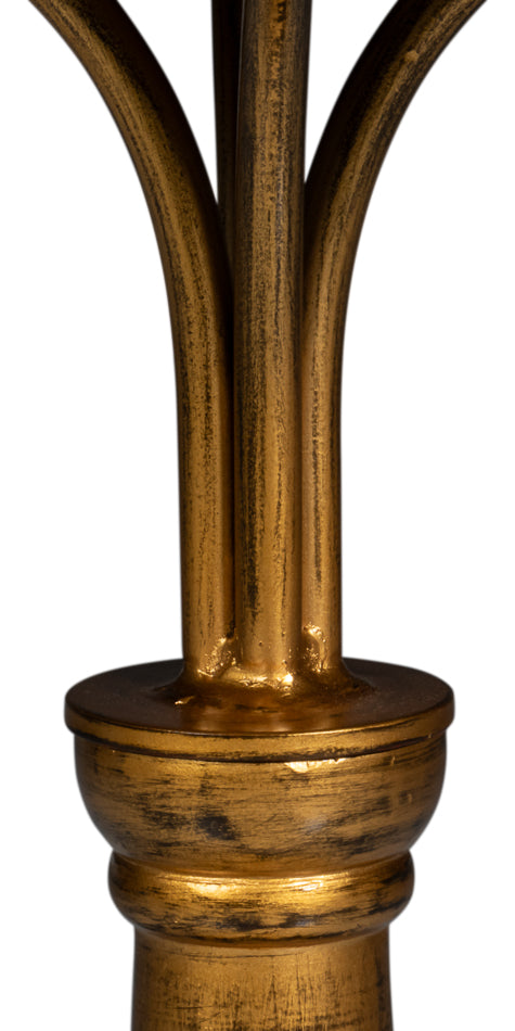 Banner House Gold Side Table - Ornate Home