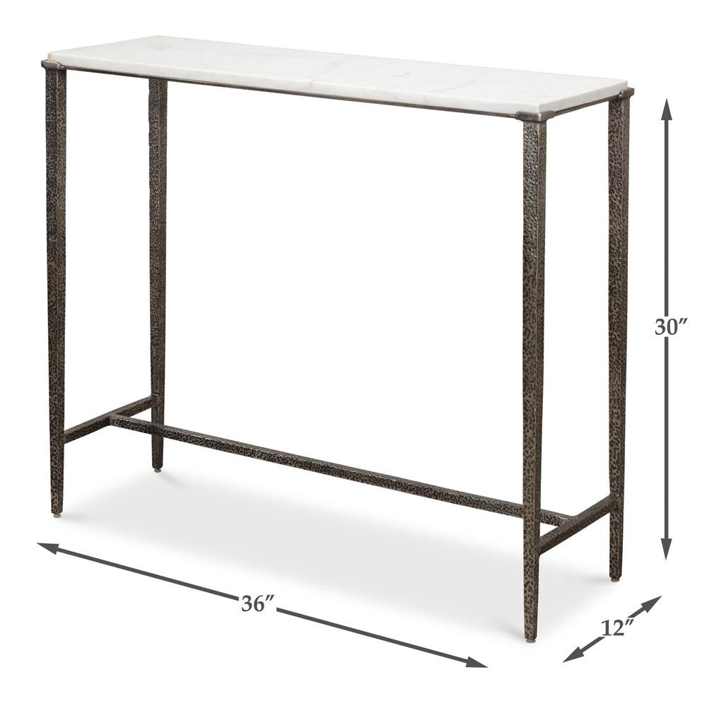 Banswara Silver Console Table - Ornate Home