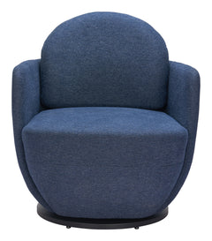 Bant Blue Swivel Chair - Ornate Home