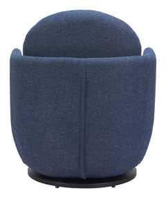 Bant Blue Swivel Chair - Ornate Home