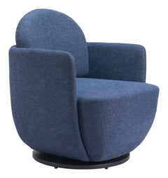 Bant Blue Swivel Chair - Ornate Home