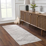 Baqer Bone & Taupe Textured Performance Rug - Clearance - Ornate Home