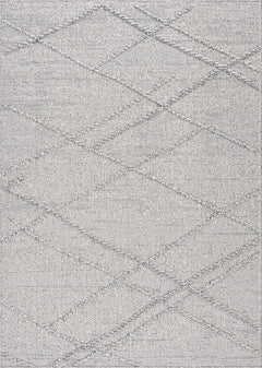 Baqer Taupe & Gray Textured Performance Outdoor Rug - Clearance - Ornate Home
