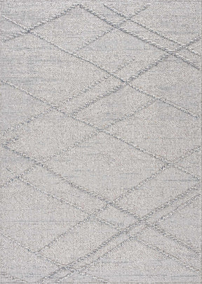 Baqer Taupe & Gray Textured Performance Outdoor Rug - Clearance - Ornate Home