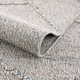 Baqer Taupe & Gray Textured Performance Outdoor Rug - Clearance - Ornate Home