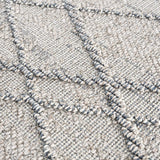 Baqer Taupe & Gray Textured Performance Outdoor Rug - Clearance - Ornate Home