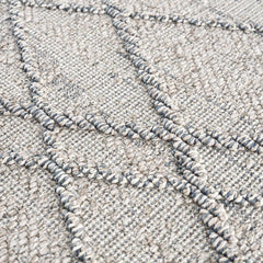 Baqer Taupe & Gray Textured Performance Outdoor Rug - Clearance - Ornate Home