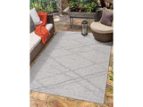 Baqer Taupe & Gray Textured Performance Rug - Clearance - Ornate Home