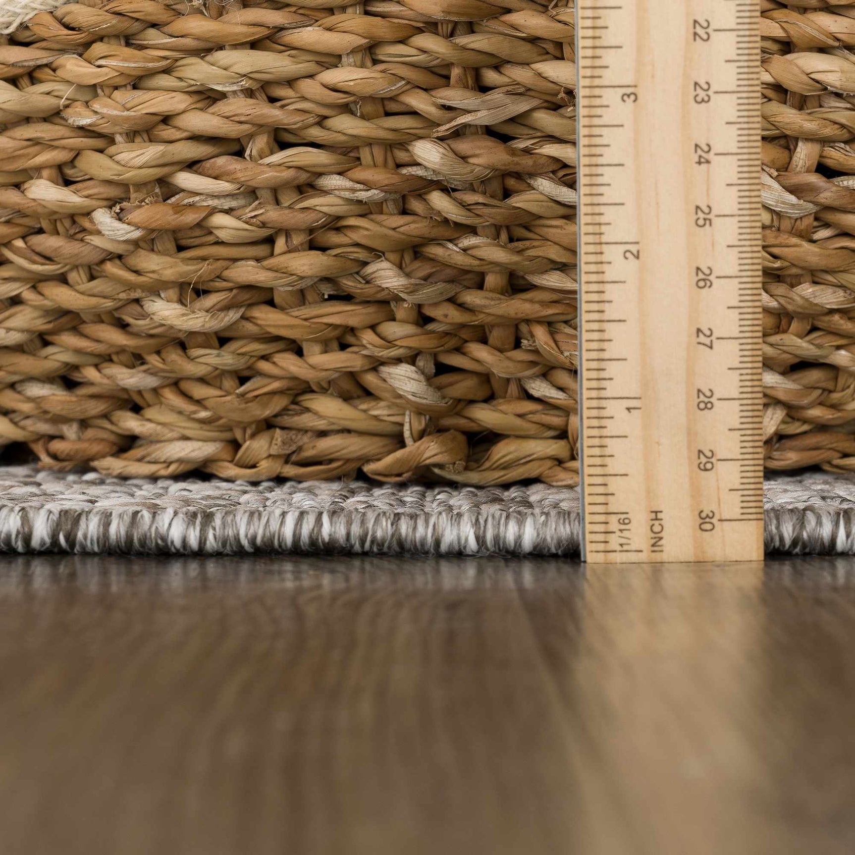 Baqer Taupe & Gray Textured Performance Rug - Clearance - Ornate Home