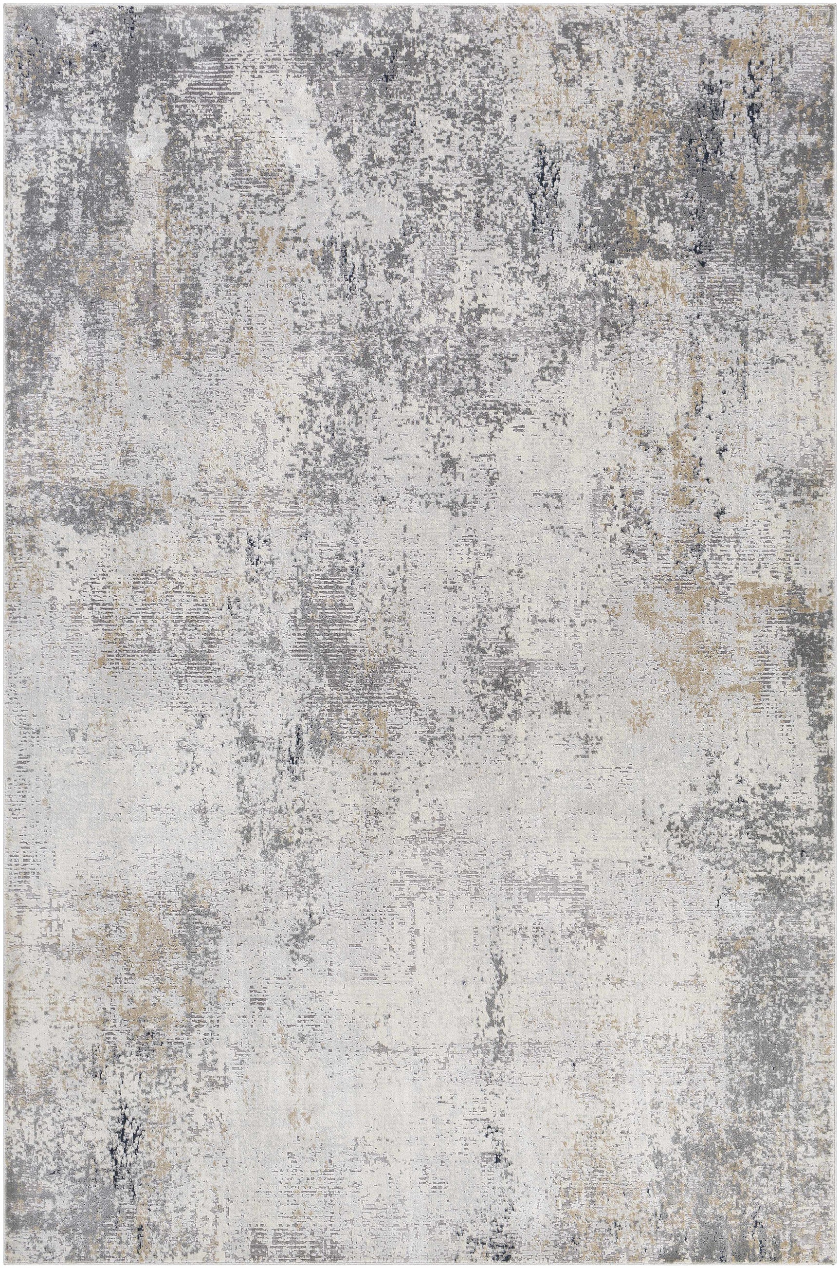 Baranduda Abstract Gray Luxe Rug - Clearance - Ornate Home