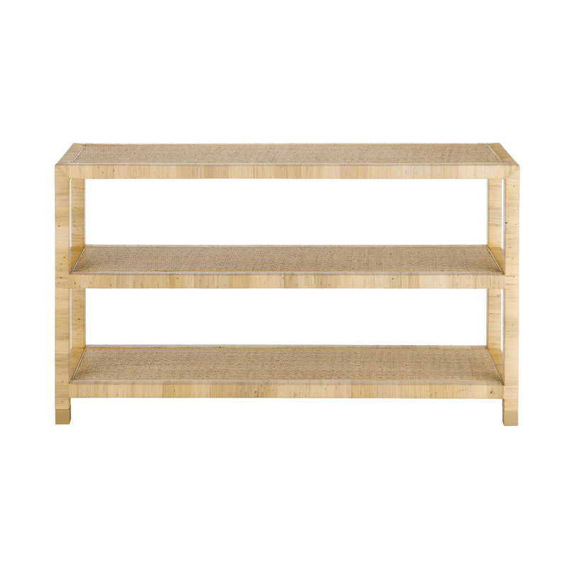 Barbados Natural Console Table - Ornate Home