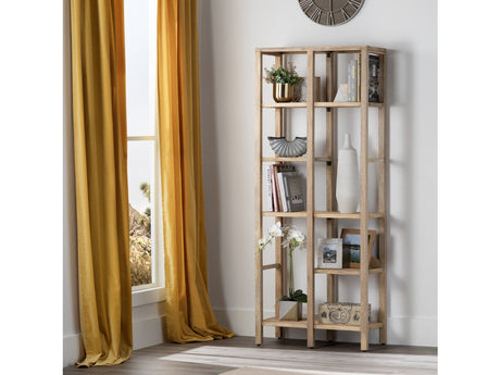 Barbados Tan/Brown Etagere - Ornate Home