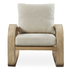 Barbora Woodtone Wooden Accent Chair - Ornate Home