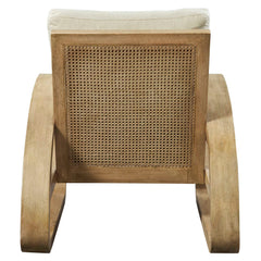 Barbora Woodtone Wooden Accent Chair - Ornate Home