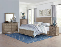 Barbour Oak Nightstand - Ornate Home