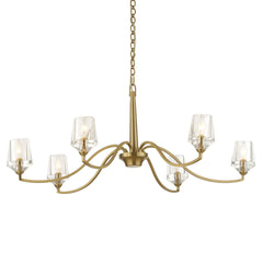 Barcelona Brass 6 Light Chandelier - Ornate Home