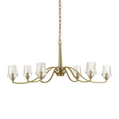 Barcelona Brass 6 Light Chandelier - Ornate Home