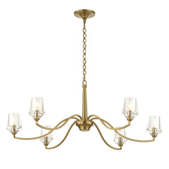 Barcelona Brass 6 Light Chandelier - Ornate Home