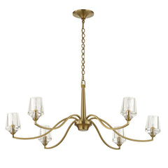 Barcelona Brass 6 Light Chandelier - Ornate Home