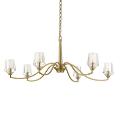 Barcelona Brass 6 Light Chandelier - Ornate Home