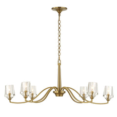 Barcelona Brass 6 Light Chandelier - Ornate Home