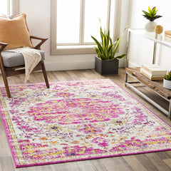 Barceloneta Magenta Area Rug - Clearance - Ornate Home