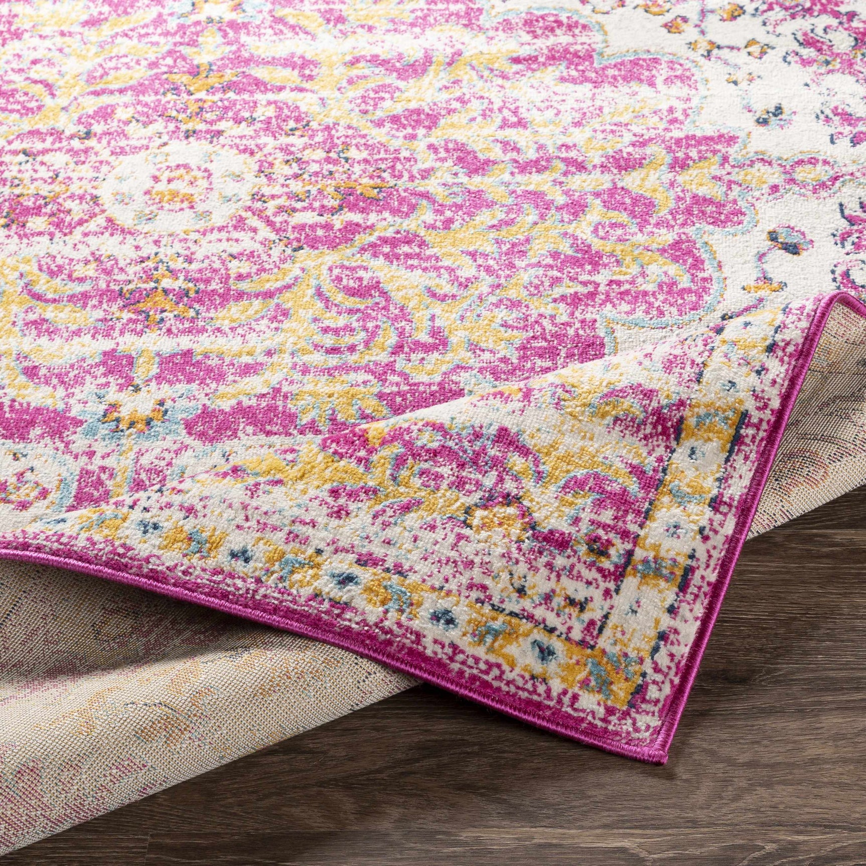 Barceloneta Magenta Area Rug - Clearance - Ornate Home