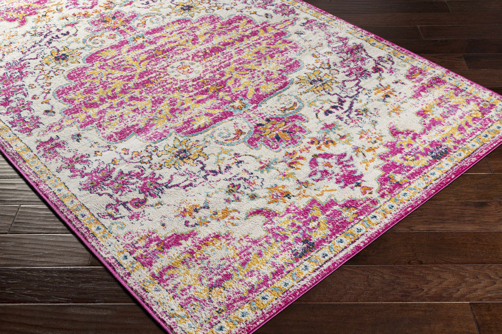Barceloneta Magenta Area Rug - Clearance - Ornate Home