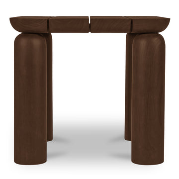 Barclay Brown Outdoor Side Table - Ornate Home