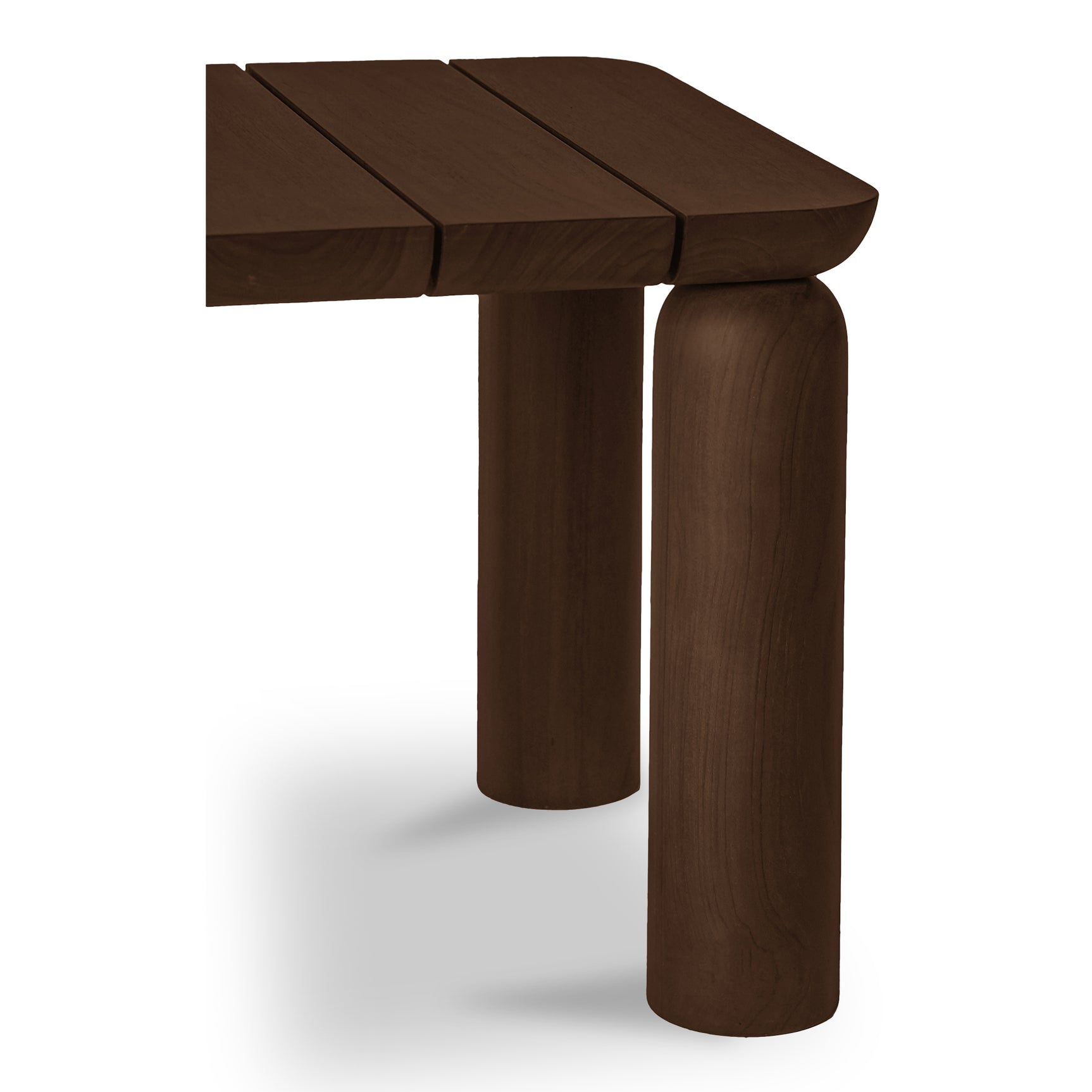Barclay Brown Outdoor Side Table - Ornate Home