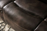 Barclay Dark Brown Power Loveseat - Ornate Home
