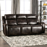 Barclay Dark Brown Power Sofa - Ornate Home