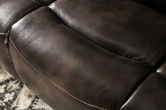 Barclay Dark Brown Power Sofa - Ornate Home