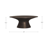 Bardo Deep Bronze Outdoor Coffee Table - Ornate Home