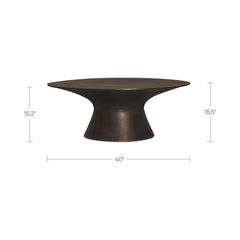 Bardo Deep Bronze Outdoor Coffee Table - Ornate Home