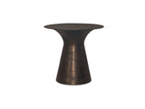 Bardo Deep Bronze Outdoor Side Table - Ornate Home
