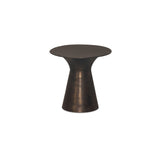 Bardo Deep Bronze Outdoor Side Table - Ornate Home