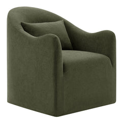 Bardot Sage Slipcovered Linen Blend Accent Chair - Ornate Home
