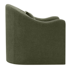 Bardot Sage Slipcovered Linen Blend Accent Chair - Ornate Home