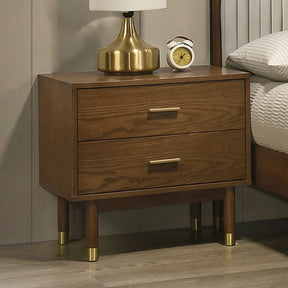 Ripley Walnut Nightstand - Ornate Home