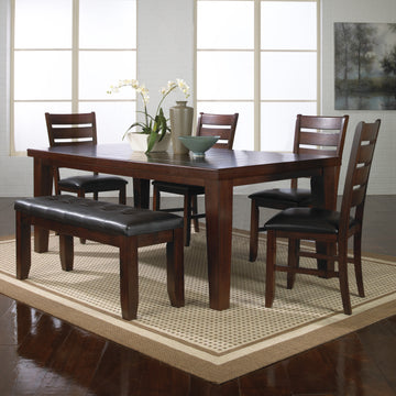 Bardstown Cherry Brown Extendable Dining Table - Ornate Home