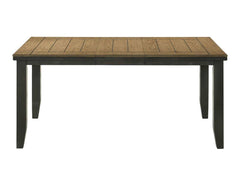 Bardstown Dark Wheat & Charcoal Black Counter Height Dining Table - Ornate Home