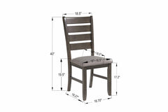 Bardstown Gray Dining Chair (Set of 2) - Ornate Home
