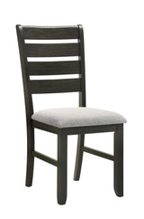 Bardstown Light Grey/Charcoal Dining Set - Ornate Home